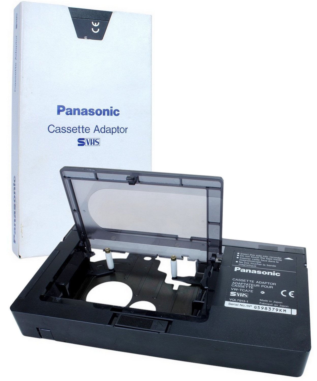 Panasonic Adaptateur Convertisseur de cassette VHS - C vers